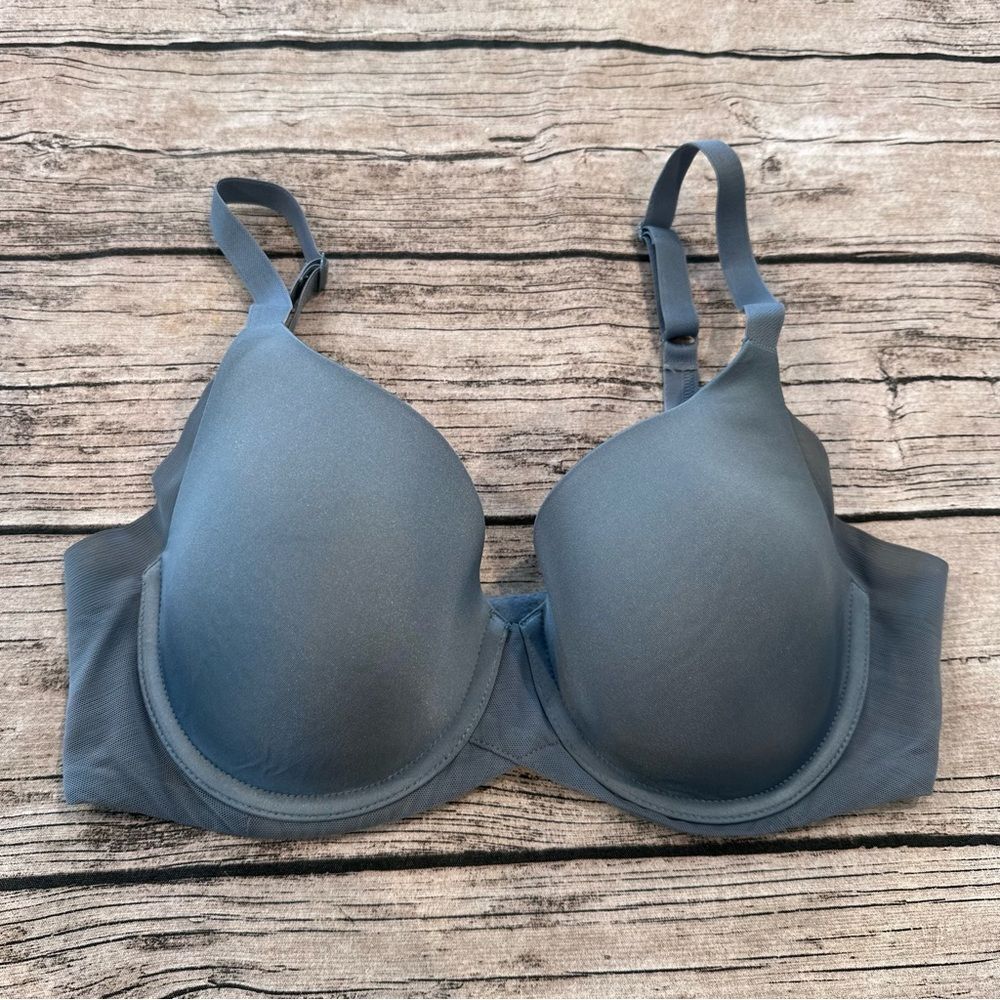 Wacoal Slate Blue Smooth Molded T-Shirt Bra Size 34C